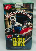 Aardman Animations Wallace &amp; Gromit A Close Shave Vhs Video 1996 - £11.68 GBP