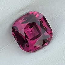 Natural Rhodolite Pink Garnet 1.77 Cts Square Cushion Cut Loose Gemstone - £247.80 GBP