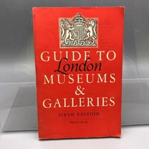 Vintage Guide to London Museums and Galleries Sixth Edition-
show origin... - $52.13