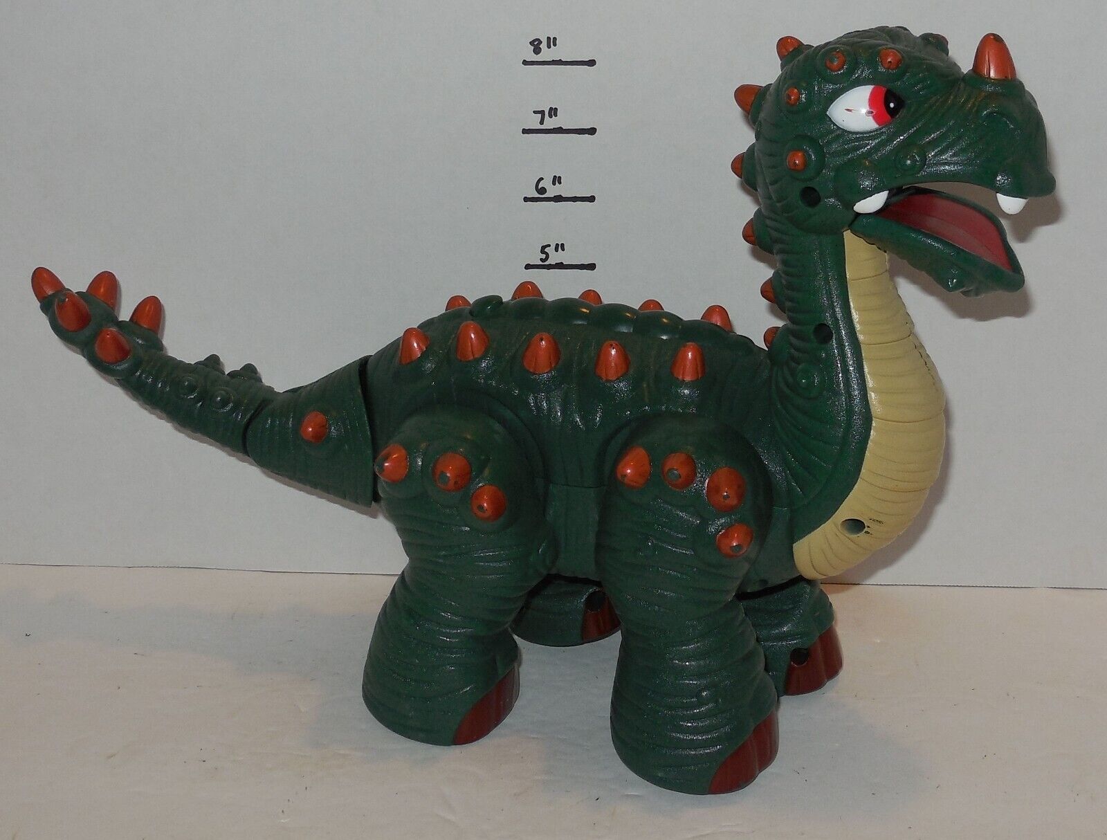 Primary image for 2008 Mattel Fisher-price Imaginext Spike Jr. the Ultra Dinosaur Works Roars Walk