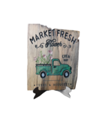 Rustic &quot;Market Fresh&quot; wood sign - $448.36 MXN