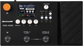 Nux Mg-400 Multi Effects Pedal, Amp Modeling, 512 Samples Ir, 10 Independent - $289.94