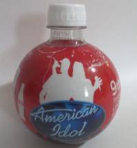Coca-Cola 9th Season American Idol Round Plastic Bottle Full Loss of Carbonatio - £0.78 GBP