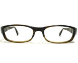 Oliver Peoples Eyeglasses Frames Prescott 8108 Brown Clear Rectangular 5... - $55.88