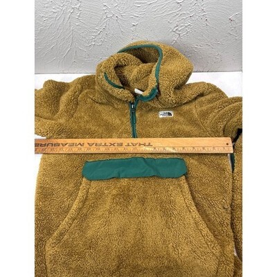 The North Face Campshire Sherpa Fleece Hoodie Hooded Jacket Coat Mens Size Small Item image 5