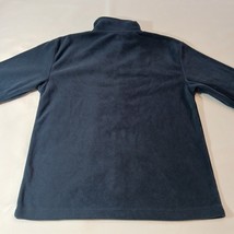 Due North Canada Men L Blue Full Zip Mock Neck Fleece Tourist Sweatshirt Jacket image 12