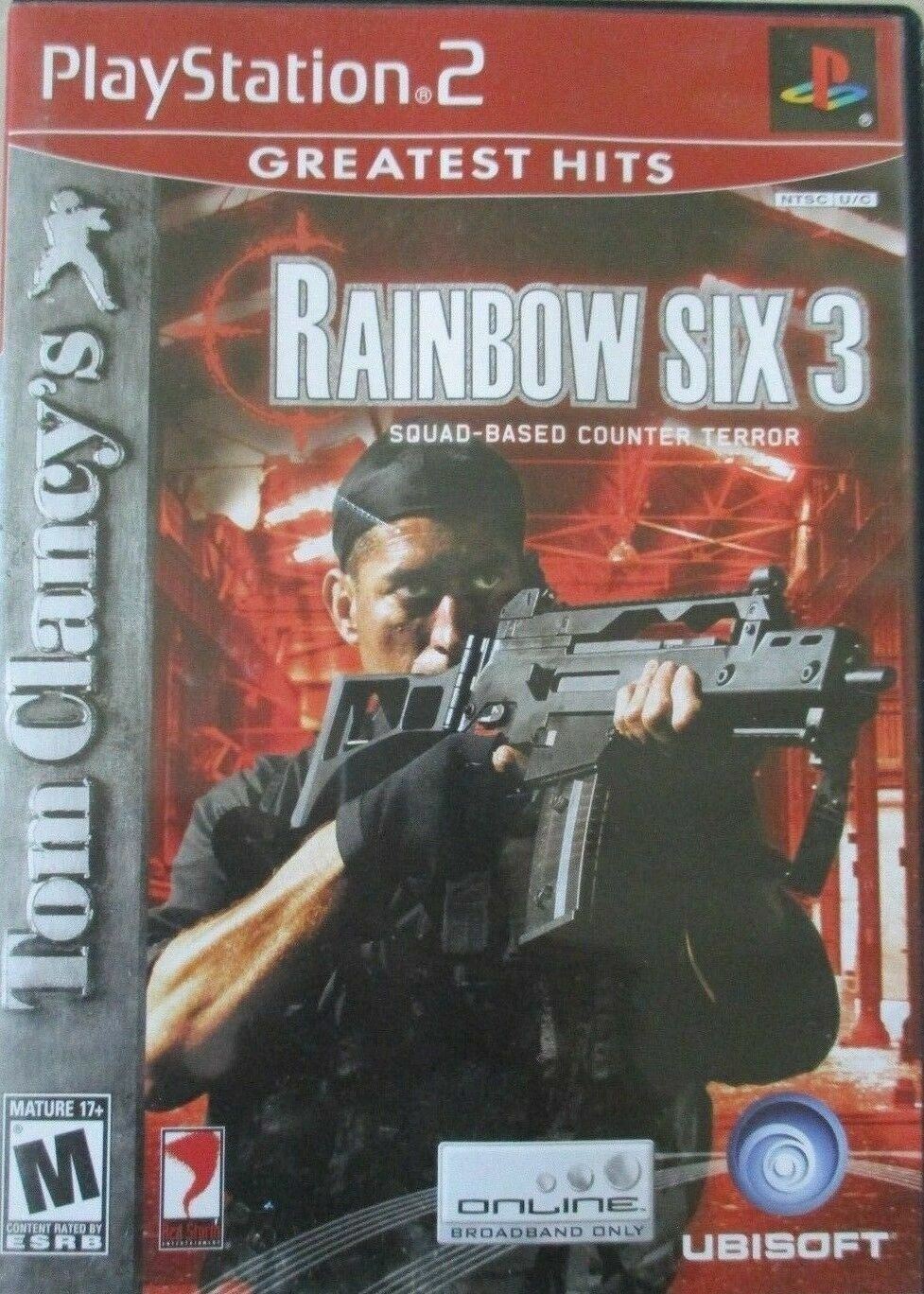Primary image for PS2 Greatest Hits Tom Clancy's Rainbow Six 3 Squad-based Counter Video Game