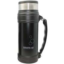 North 49 - Insulated Food or Drink Container, 1.8 Liter Capacity, Black - $52.97