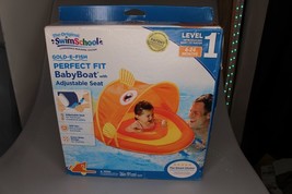 Swim School Perfect Fit Baby Boat with Adjustable Seat 6 to 24 Months Le... - $15.83