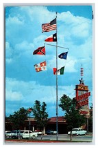 Western Hill Motel Fort Worth Texas TX Chrome Postcard T8 - £3.65 GBP