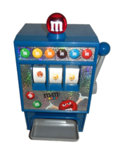 M&amp;Ms World Slot Machine Candy Dispenser Lights Sound Works Collectible - £18.15 GBP