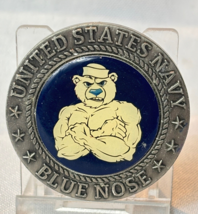 United States Navy Challenge Coin Blue Nose Realm Of The Arctic Polar Be... - $29.65