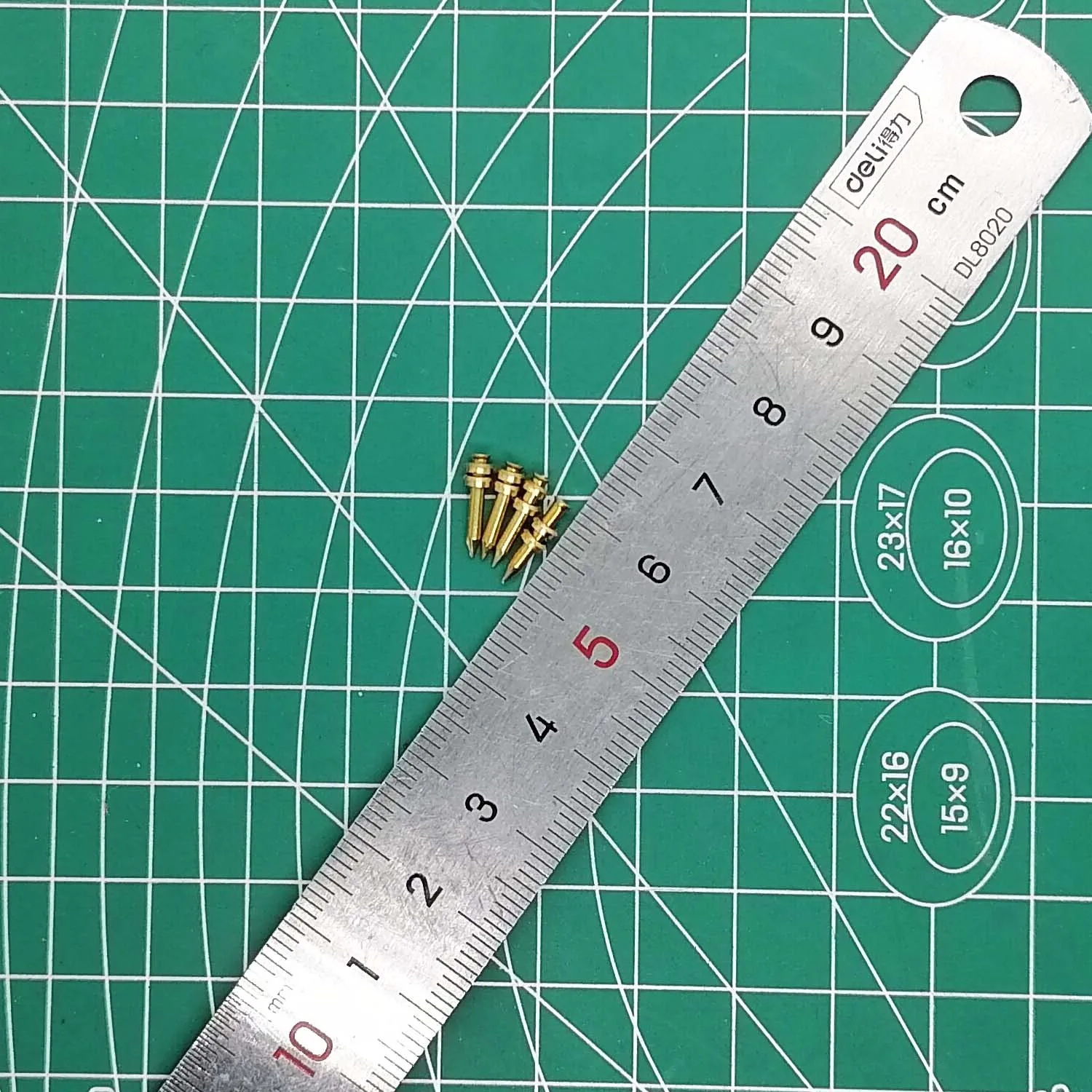 4 pcs brass rivet and cap for 58mm victorinox swiss army knife thumb200