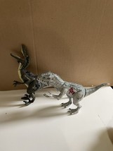 Jurassic World Indominus Rex Chomping Action Figure Hasbro Dinosaur Battle wound - £17.55 GBP