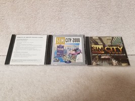 3 Games - Streets of Sim City, Sim City 2000, Sim City 3000 CD-ROM PC Windows 95 - £7.89 GBP