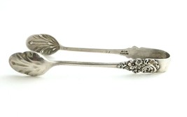 Gorham Sterling Silver Sugar Tongs Pattern No 33 1889 Antique 925 Clam Shell - £59.95 GBP