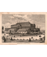Engraved Print &quot;Horticultural Building&quot; c1900 - $14.85