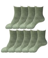 9 Pairs Womens Soft Winter Wool Thick Knit Thermal Warm Crew Cozy Boot S... - £14.11 GBP