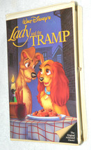 Rare Lady and the Tramp (VHS, 1998, Clam Shell) Black Label Classics Series - £20.44 GBP