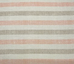 Sunbrella 45984 Paris Blush Orange Stripe Outdoor Indoor Fabric By Yard 54&quot;W - £21.75 GBP