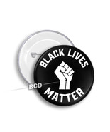 Black Lives Matter BUTTON Pin Pinback Buttons Badge Gift BLM - $4.11 CAD