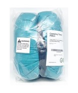 Coop Home Goods Adjustable Travel Camping Pillow Memory Foam And Microfiber - £23.46 GBP