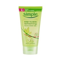 Simple Kind To Skin Refreshing Facial Wash Gel 150 ml  - $112.40 MXN