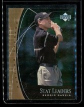 Vintage 2001 Upper Deck Put Avg Stat Leaders Chrome Golf Card SL10 Sergio Garcia - £3.88 GBP