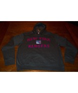 NEW YORK RANGERS NHL HOCKEY HOODED HOODIE SWEATSHIRT T-shirt MEDIUM NEW ... - $67.23 CAD