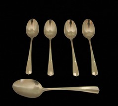 Oneida Stainless GALA IMPULSE Glossy Flatware Serving Place/Soup Spoon 5 pc - £10.41 GBP