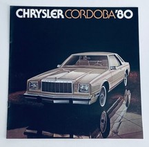 1980 Dodge Cordoba Dealer Showroom Sales Brochure Guide Catalog - £7.60 GBP