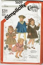 Simplicity Sewing Pattern 5629 Toddlers Dress CINDERELLA Size 1 - $9.74