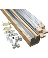 National Hardware N186-858 882 Pocket Door Hardware in Aluminum Rail - $188.87 CAD