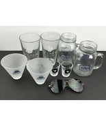 Mixed Lot Bar Alcohol Liquor Glasses Shots Brokers Gin Deep Eddy Vodka A... - €16,90 EUR