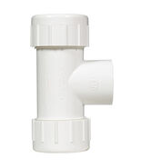Kbi Reducing Comp Tee Sch 40 Pvc Comp X Comp 1-1/2 &quot; 150 Psi Pvc Rubber - $30.97 CAD