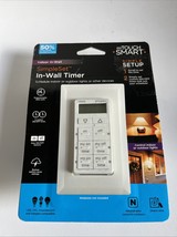 MyTouchSmart Simple Set In-Wall Timer, White (26893-P1) - $21.77