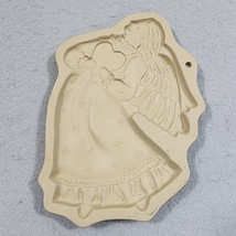 ANGEL WITH HEART Cookie Art Mold Press by Brown Bag Cookie Art 1987 Vint... - £12.11 GBP