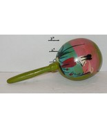 Green maraca From Cozumel Musical Instrument - $473.36 MXN