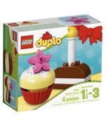 LEGO Duplo My First Cakes Building Toy for Toddlers 1.5 - 3 Years Model1... - £22.79 GBP