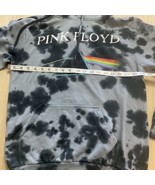 Pink Floyd Blue Tie Dye Hoodie Small Dark Side Of The Moon Tour Sweatshirt - £10.80 GBP