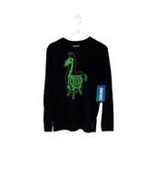 NEW Fortnite Green X-Ray Llama Black Long Sleeve Shirt Boys XXL 18 - £7.07 GBP