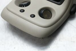 2003-2006 CHEVROLET SILVERADO TAHOE FRONT OVERHEAD DOMELIGHT CONSOLE TAN H0109 image 2