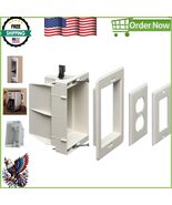 Non-Metallic Recessed Outlet Box with Installation Tabs - Space-Saving D... - $738.34 MXN