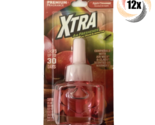 12x Packs Xtra Apple Cinnamon Oill Refill Air Freshener Odor Eliminator ... - £20.73 GBP