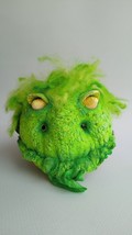 Unique OOAK Toy Alien Green Snail FanLy Lapatamelly Galaxy Handmade Silk Wool - £69.30 GBP