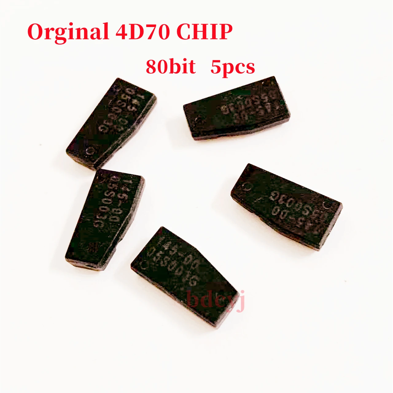 5pcs/lot CHIP 4D70 ID 70 80 bit Transponder chip 4D 70 DST40 chip Car Ke... - $645.70