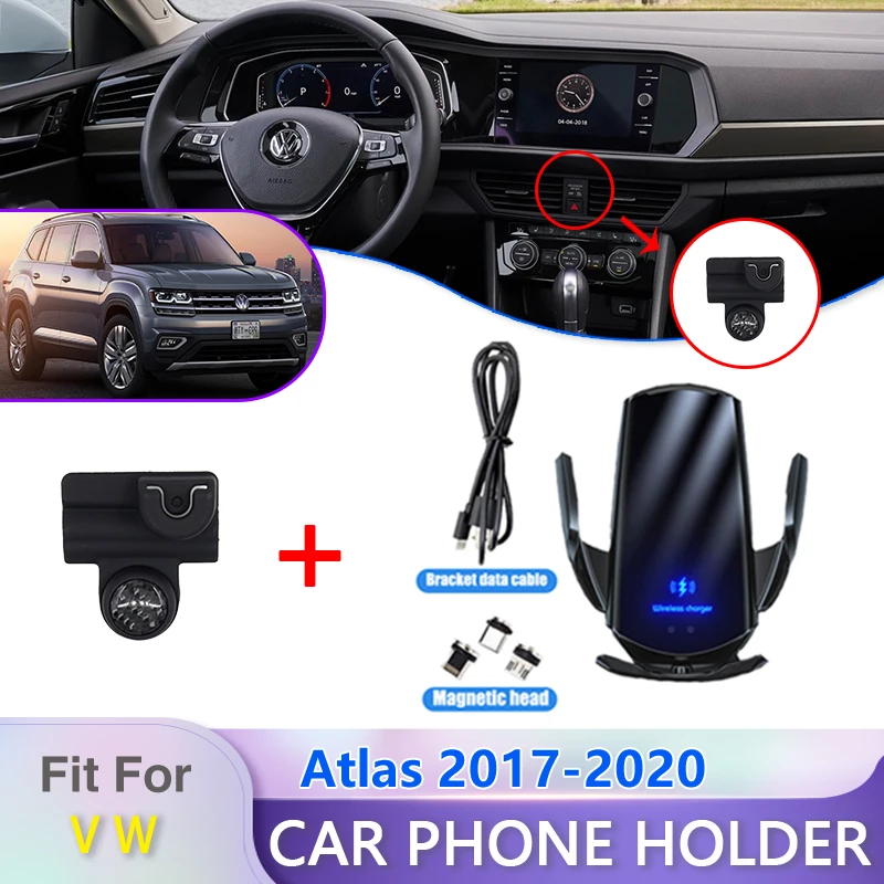Dedicated car phone holder for Volkswagen Teramont Atlas 2017 2018 2019 2020 - £15.04 GBP+