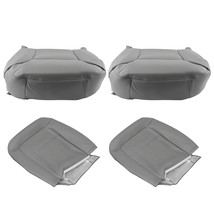 4pcs Front Leather Bottom Seat Cover For Chevy Silverado Sierra 1995 1996-1999 - £67.62 GBP