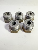 Qty-5 Braze-Weld O-Ring Face Seal 1-3/16, 12 Thread  3/4 Tube Fitting 14... - $629.09 MXN