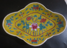 China Porcellain Pedestal Plate 11 X 7 inches - $7.43